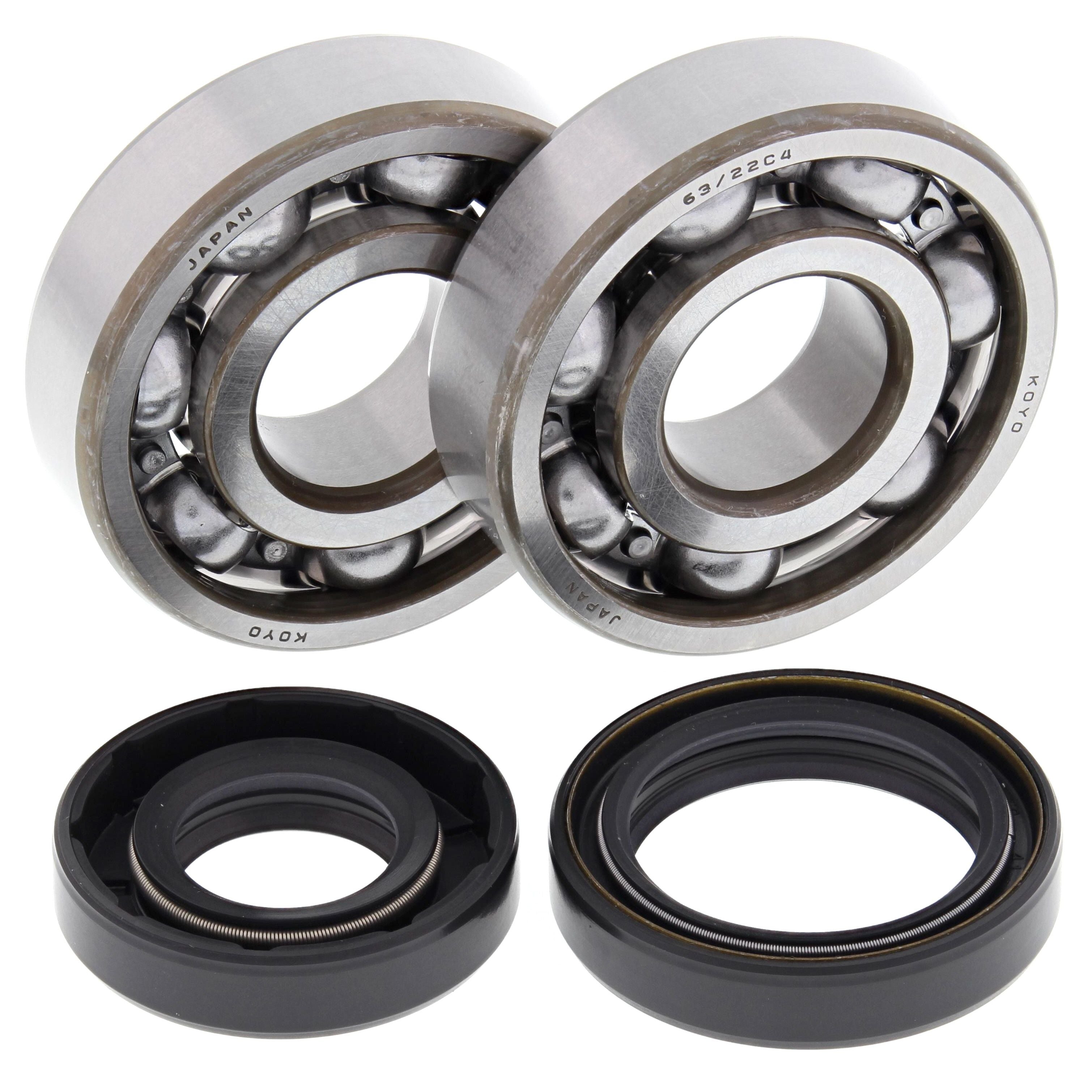 All Balls Crank Shaft Mains Bearings & Seals Kit For Kawasaki KX 125 1988-2005